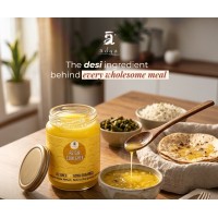 Adya Organics A2 Desi Cow Ghee 500ml 